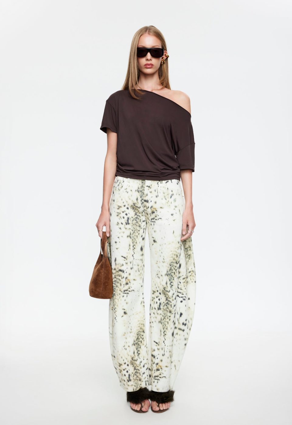 WILDLANDS TEE - CHOCOLATE