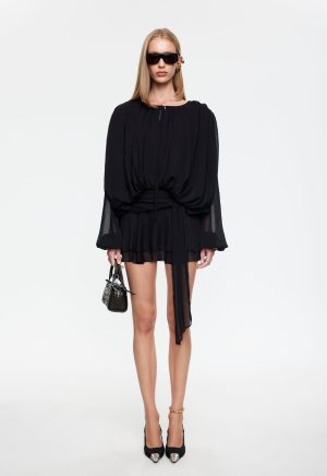 ELEMENTS MINI DRESS – NOIR