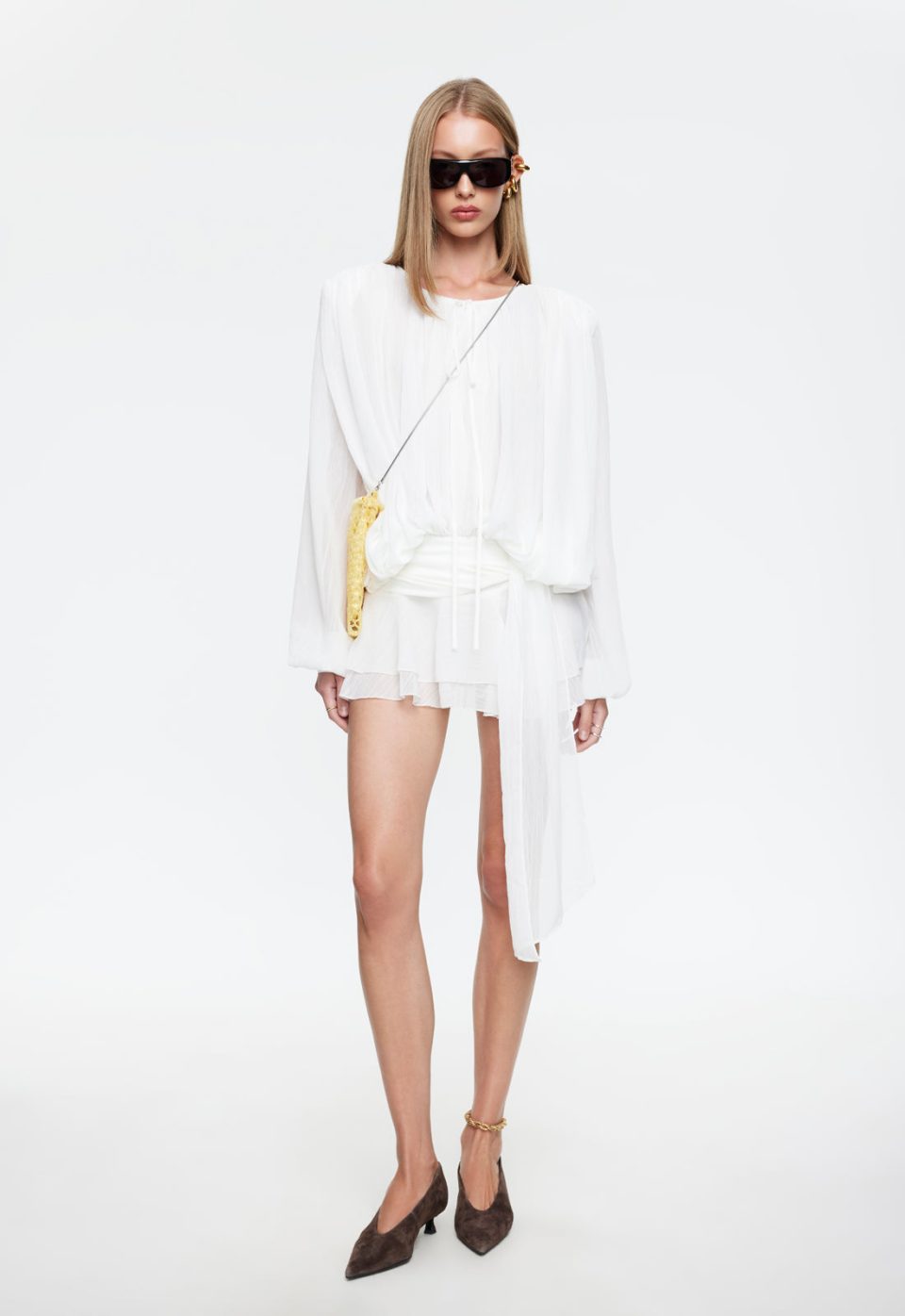 ELEMENTS MINI DRESS - MOONLIGHT