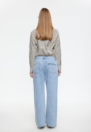 NIRVANA SHIRT – VINTAGE BEIGE PLAID