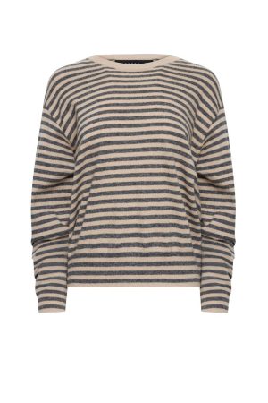 OLSEN KNIT – SLATE STRIPE