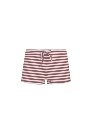 KOURT BLOOMERS – CHOCOLATE BLUSH STRIPE