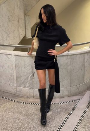 MARTINI MINI DRESS – ONYX