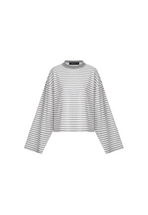 BLOOM LONG SLEEVE – ASH STRIPE