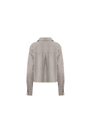 NIRVANA SHIRT – VINTAGE BEIGE PLAID