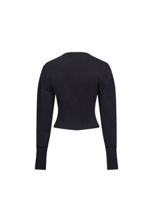 HEAD IN THE CLOUDS CARDIGAN – ONYX