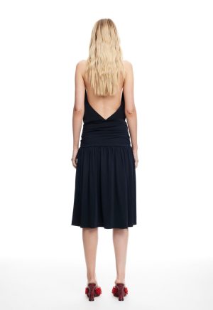 HAZE MIDI DRESS – NOIR