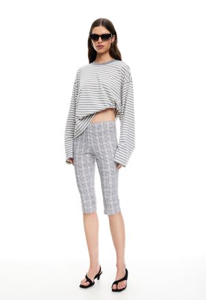 BLOOM LONG SLEEVE – ASH STRIPE