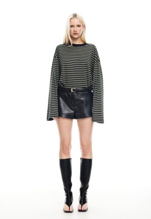 BLOOM LONG SLEEVE – FOREST STRIPE