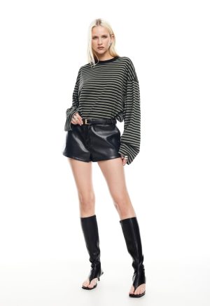 BLOOM LONG SLEEVE – FOREST STRIPE