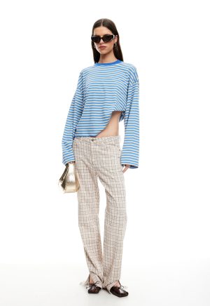BLOOM LONG SLEEVE – MICKEY BLUE STRIPE