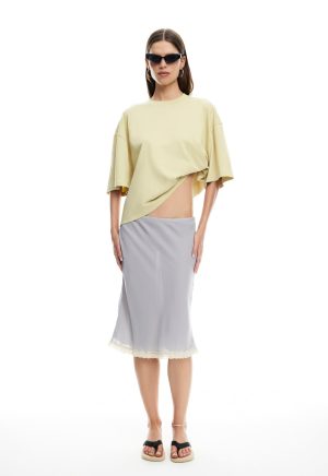 BLOOM SHORT SLEEVE – BEIGE