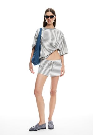 KOURT BLOOMERS – ASH STRIPE