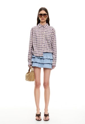 SOLSTICE MINI SKORT – SLATE BLUE