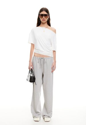 BLOOM PANT – ASH STRIPE
