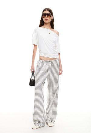 BLOOM PANT – ASH STRIPE