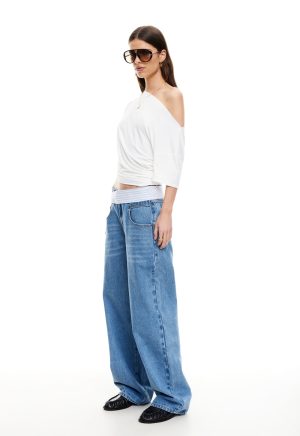 SERENITY JEAN – MID BLUE