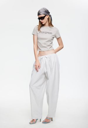 AURA PANT – GREY MARLE