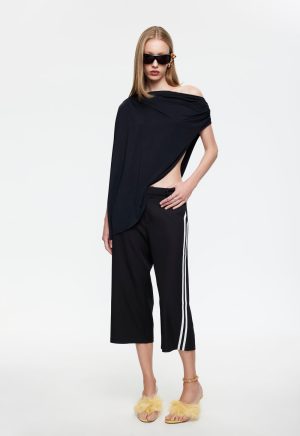 REBORN PONCHO – NOIR