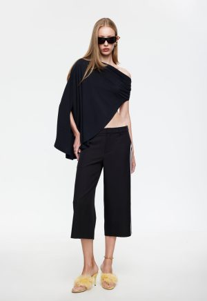 REBORN PONCHO – NOIR