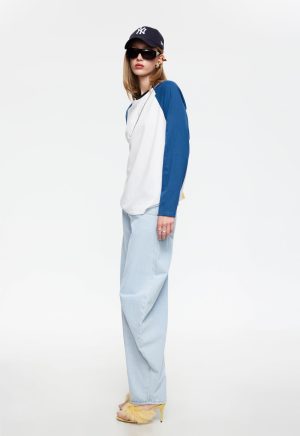 KRAVITZ BASEBALL TEE – BLUE