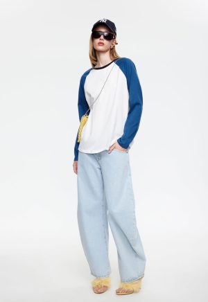 KRAVITZ BASEBALL TEE – BLUE