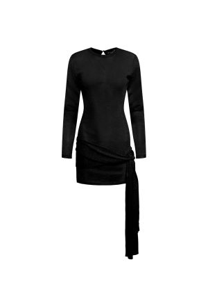 FORD MINI DRESS – OBSIDIAN