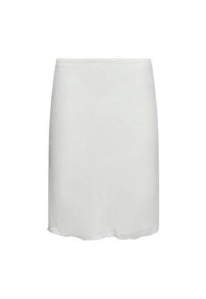 SHORELINE MIDI SKIRT – PEARL