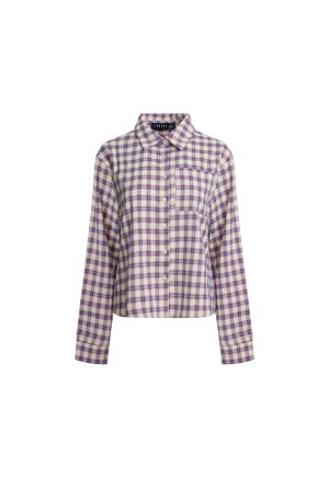 UNTAMED SHIRT – BERRY PLAID