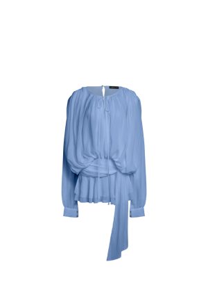 ELEMENTS MINI DRESS – SLATE BLUE