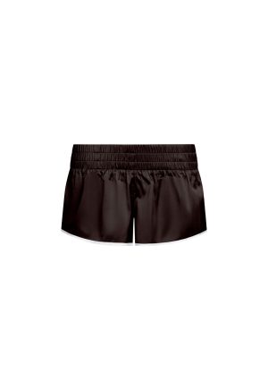 HONEY MINI SHORTS  – CHOCOLATE