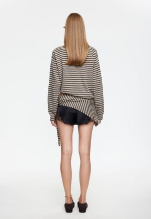 OLSEN KNIT – SLATE STRIPE