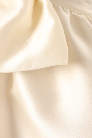 Ellah Bow Front Mini Dress – Off White