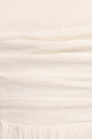 Kayt Strapless Dress – White