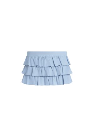 SOLSTICE MINI SKORT – SLATE BLUE
