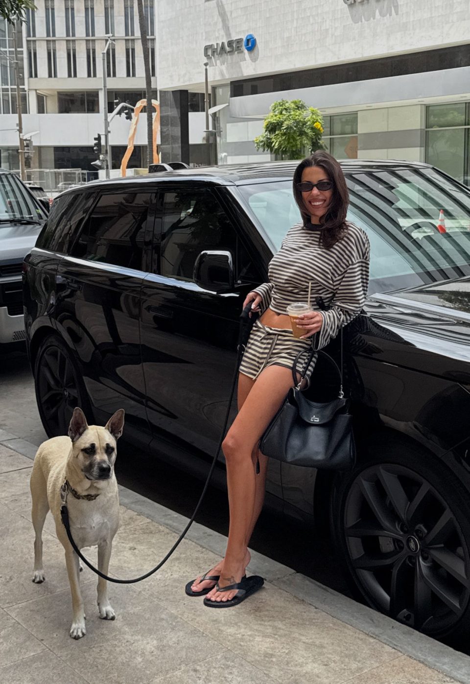 KOURT BLOOMERS - BEIGE STRIPE